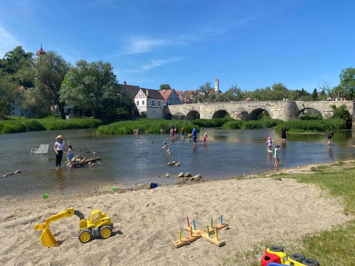 Appartement Burgblick Harburg  Exteriér fotografie